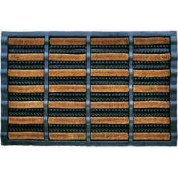 Benson Deurmat - rubber met kokos borstels - 40 x 60 cm - borstelmat - Deurmatten