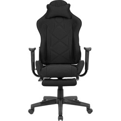 Pippa Design gaming bureaustoel - zwart stof