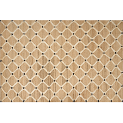 Beliani KALEKOY - Gevlochten-Beige-Jute