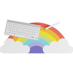 Mosterd Regenboog Mat