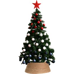 Kunst kerstboom groen 150 cm incl. 111x st kerstballen Holland/Nederland - Kunstkerstboom