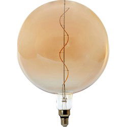 Light&living Deco LED globe Ø30x40 cm LIGHT 4W amber E27 dimbaar
