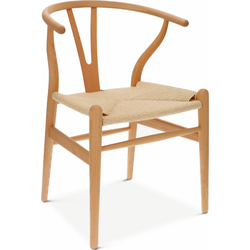 Wishbone Eetkamerstoel - Wishbone Stoel - Houten eetkamerstoelen - Scandi eetkamer Stoelen - Naturel