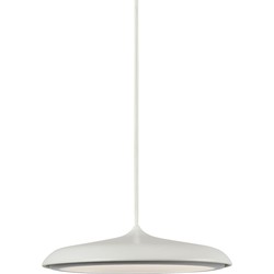 Hanglamp koper, zilver, zwart en mat grijs of wit LED rond 14W 250mm Ø