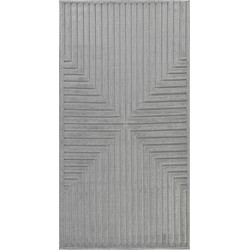 Modern Scandinavisch Tapijt KIYOSHI - Grijs - 80x150 cm