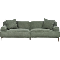 Beliani MATILA - Driezitsbank-Groen-Polyester