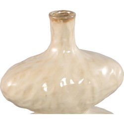 PTMD Vaas Chelsean - 21x12x31 cm - Keramiek - Creme