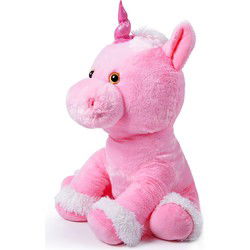 Pluche Eenhoorn 72 cm kleur Roze
