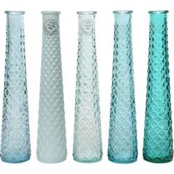 Vase aus recyceltem Glas d7h32cm a5 - KSD