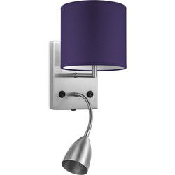wandlamp read bling Ø 16 cm - paars