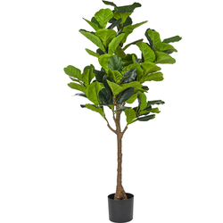 Beliani FIG TREE - Kunstplant-Groen-Synthetisch materiaal