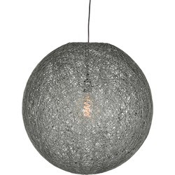 LABEL51 Hanglamp Twist - Grijs - Vlas - XL