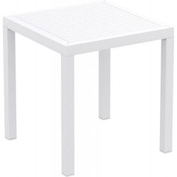 CANTINA terrastafel 80x80x75 cm Wit