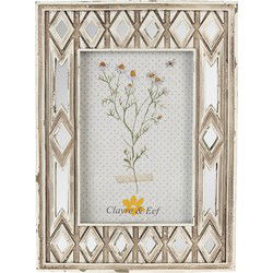 Clayre & Eef Fotolijst Beige Polyresin