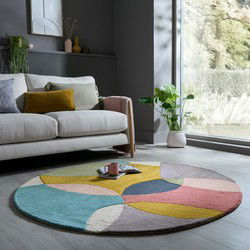 Rond Glow Multi - 160cm Rond - 160cm rond Ø