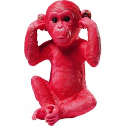 Kare Spaarpot Monkey Kikazaru Red