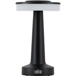 Buccan - Dumbbell tafellamp Nova - Mat Zwart - 3 lichtstanden en touchpanel