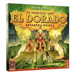 NL - 999 Games 999 Games De Zoektocht naar El Dorado: Gevaren & Muisca Uitbreiding