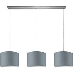 hanglamp beam 3 bling Ø 30 cm - lichtgrijs