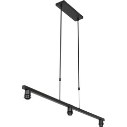 Steinhauer hanglamp Stang - zwart - metaal - 3457ZW