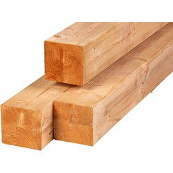 Paal Red Class Wood 14,0x14,0x250 cm Tuindeco