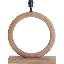 Light & Living - tafellamp - Nubia - naturel - hout - losse armatuur - E27 - 7041482
