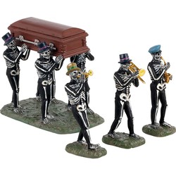 Jazz funeral, set of 4