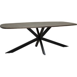 Tower living Silvi diningtable 220x110 - olive brown