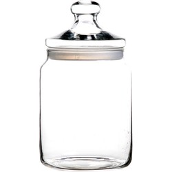 Luminarc Club Snoeppot - Glazen Voorraadpot met glazen deksel - Afsluitbaar - 2 liter