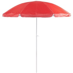 Voordelige strandparasol rood 200 cm diameter - Parasols