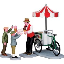 Weihnachtsfigur Gelato cart - LEMAX