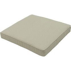 Lounge seat 60x60 Beige eco nature outdoor finishing (2 stuks)
