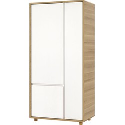 Kast 2 deuren en 1 lade Evolve - H185 cm