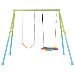 Schommelset two feature swing set