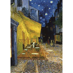 Puzzelman Puzzelman Cafeetje - Vincent van Gogh (Kröller Müller Museum) (1000)