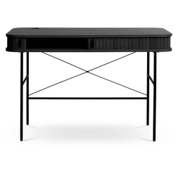 Lenn houten bureau zwart - 120 x 60 cm
