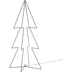 Kerstverlichting 3D kerstbomen met 90 lampjes 91 cm - kerstverlichting figuur