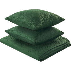 Beliani BABAK - Sprei-Groen-Polyester