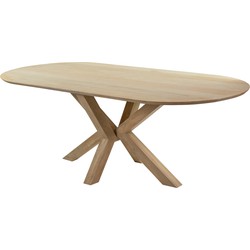 Kick eettafel Alrik - 180cm - Naturel