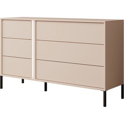 Meubella Ladekast Desert - Beige - 138 cm