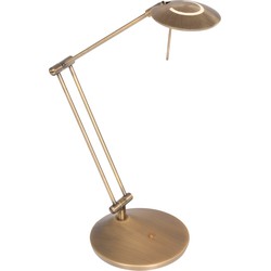 Steinhauer tafellamp Zodiac led - brons - metaal - 18 cm - ingebouwde LED-module - 2109BR