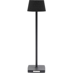 Riviera Maison Tafellamp, LED lamp, Dimbaar - RM Luminee USB Table Lamp - zwart - Aluminium 