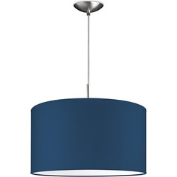 hanglamp tube deluxe bling Ø 40 cm - blauw