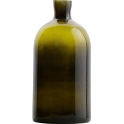 Chemistry Glazen Vaas Large Olive 15x30