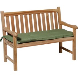 Madison Tuinbankkussen - 120 x 48cm - Groen - katoen/polyester