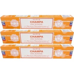 36 Nag Champa wierookstokjes Champa 15 gram - Wierookstokjes