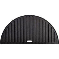 Half Moon Cast Iron Reversible Griddle - Classic Joe