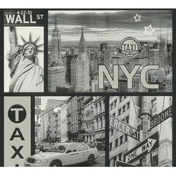 A.S. Création behang New york grijs - 53 cm x 10,05 m - AS-300452