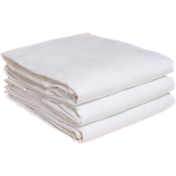 Hoeslaken Percal Katoen Extra Hoog - 40 cm 80x200cm