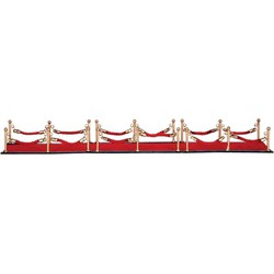 Red carpet, set of 7